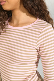 Langarmshirt aus Rippstrick