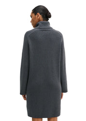 Strickkleid Midi aus Schurwollmix
