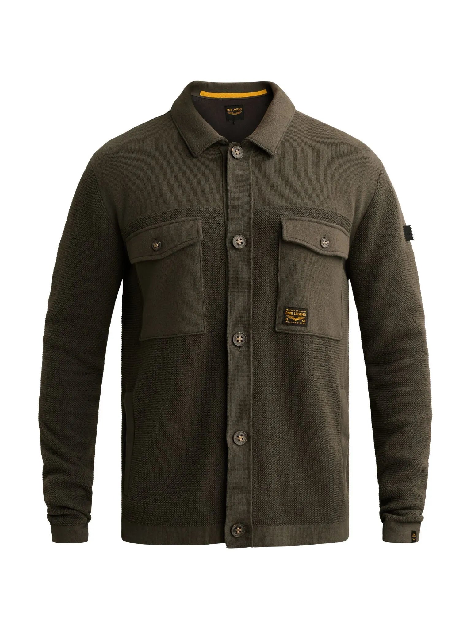 Overshirt aus Baumwollmix