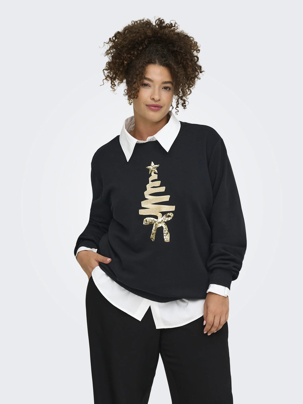 Sweatshirt aus Baumwollmix