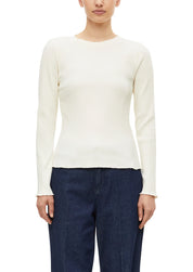 Langarmshirt aus Baumwolle