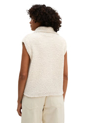 Strickweste aus Schurwollmix