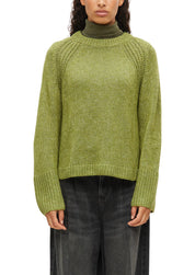 Strickpullover aus Baumwollmix