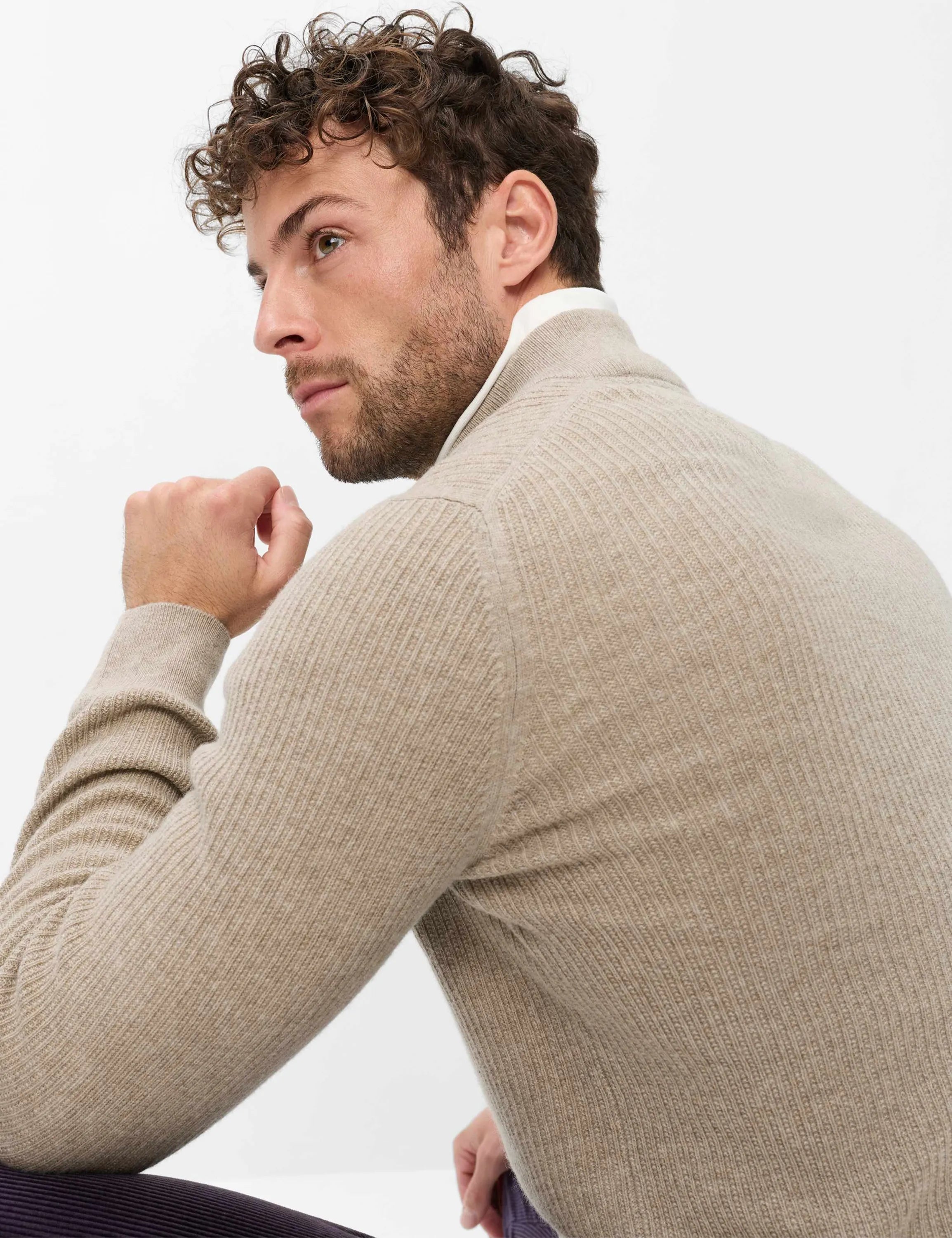 Strickpullover STEFFEN aus Schurwolle