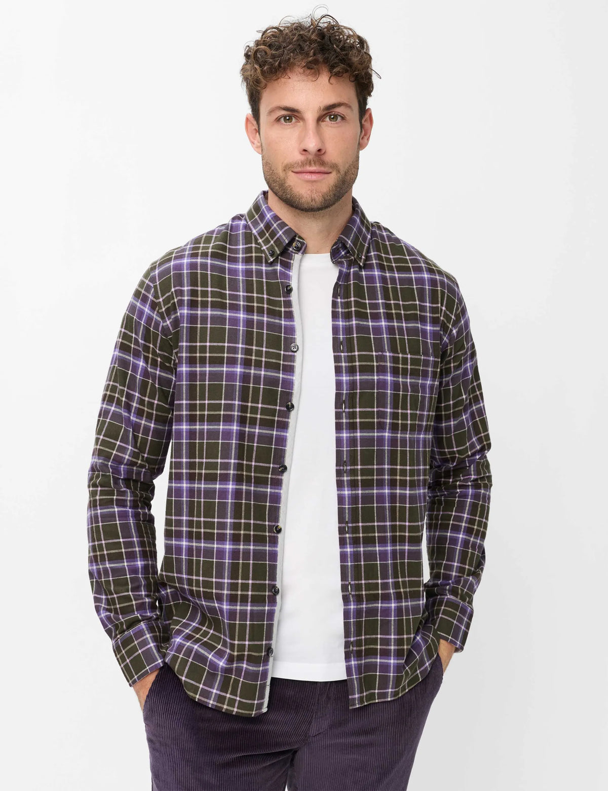 Flanellhemd DANIEL Modern Fit