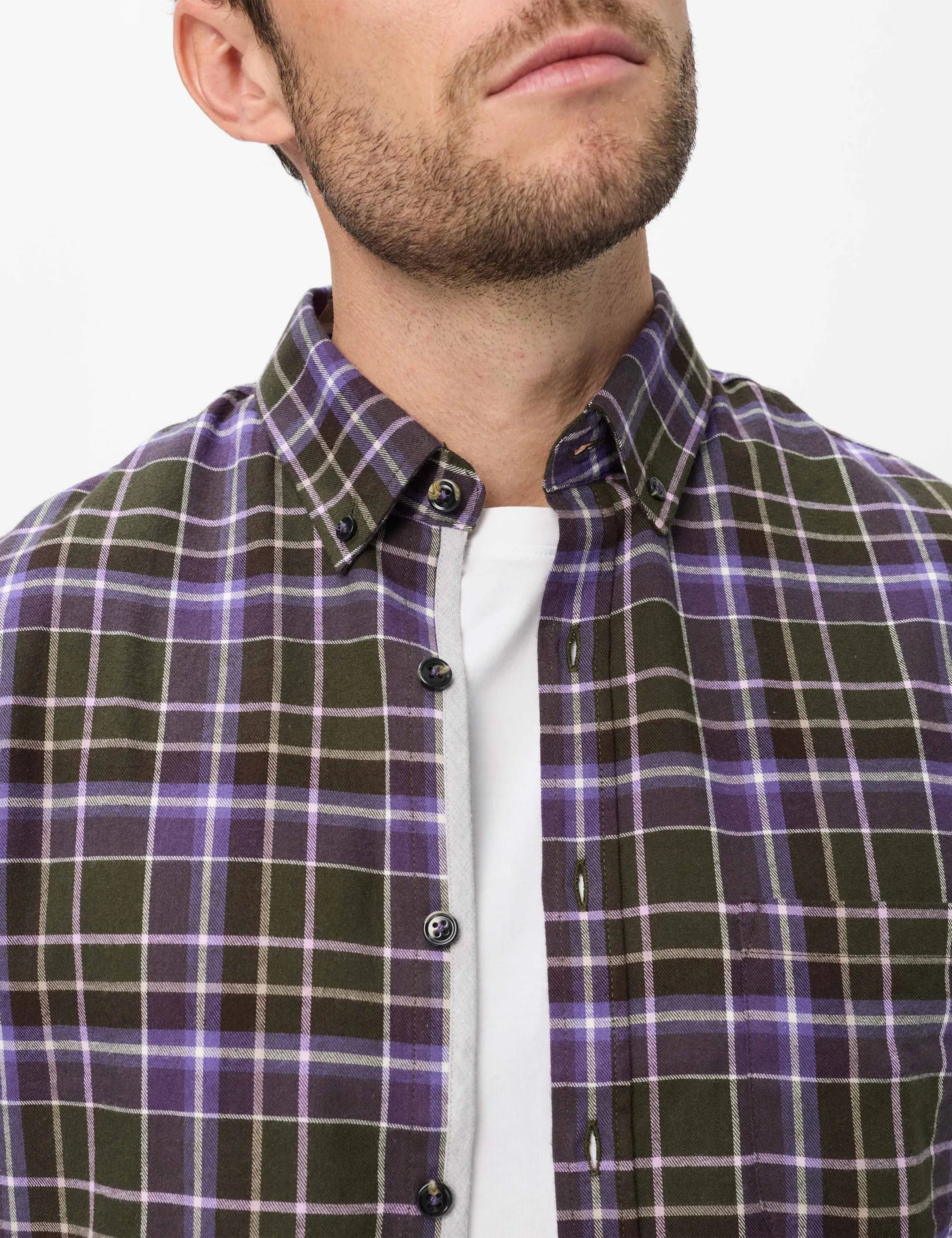 Flanellhemd DANIEL Modern Fit