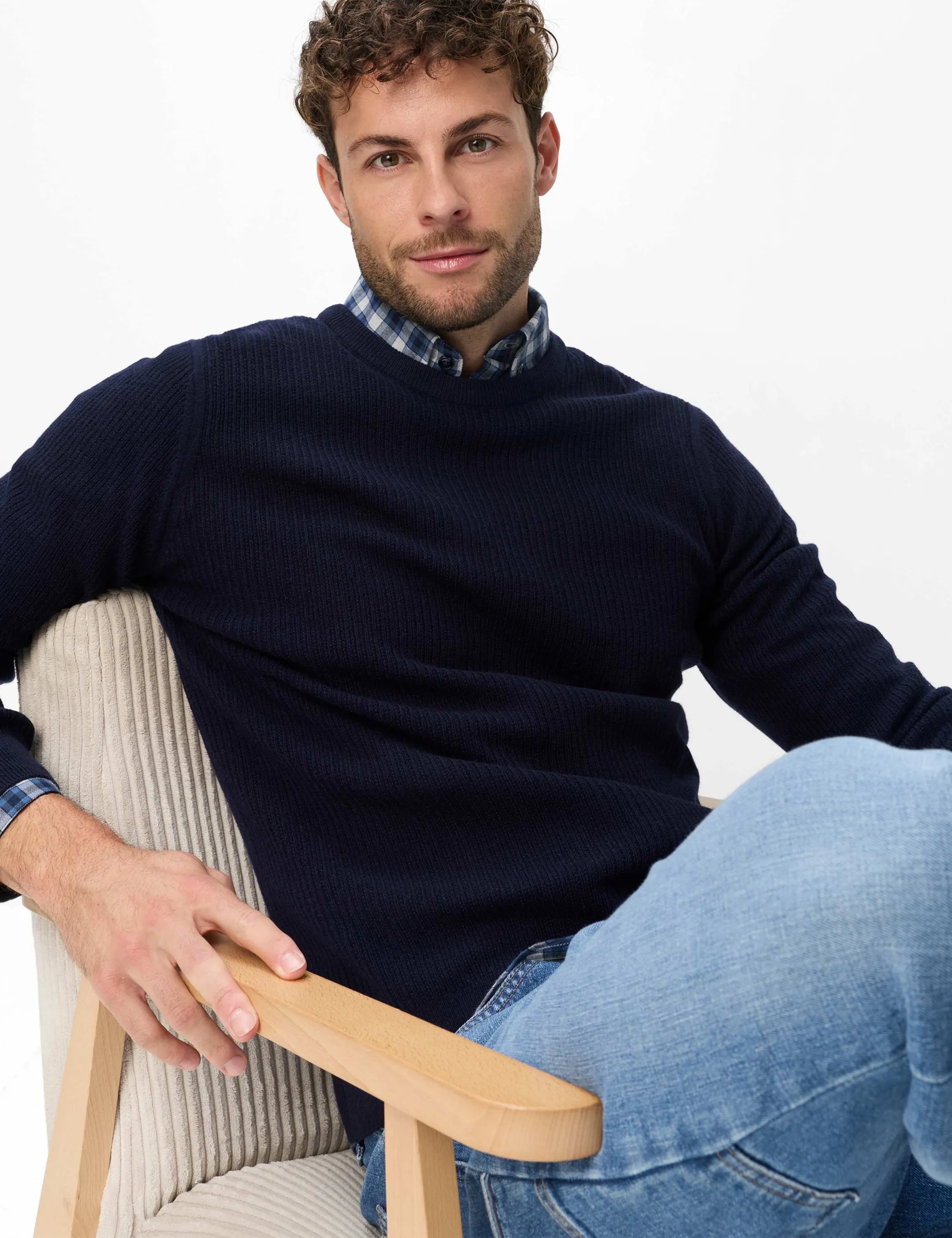 Strickpullover RICK aus Schurwolle