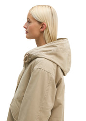 Baumwoll-Parka mit Kapuze