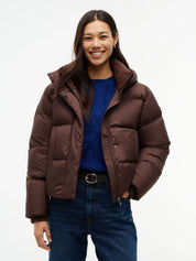 Daunenjacke mit Kapuze