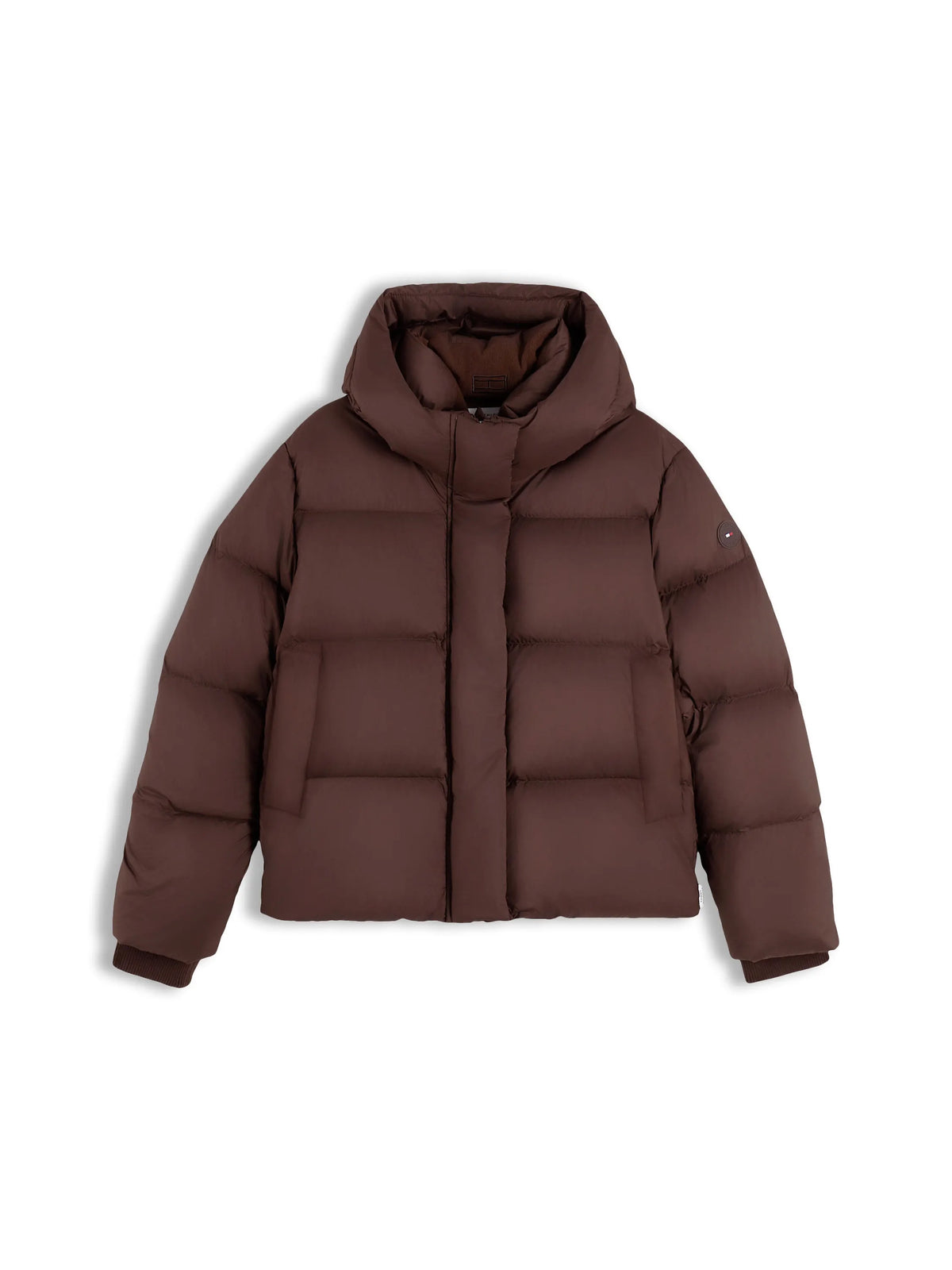 Daunenjacke mit Kapuze