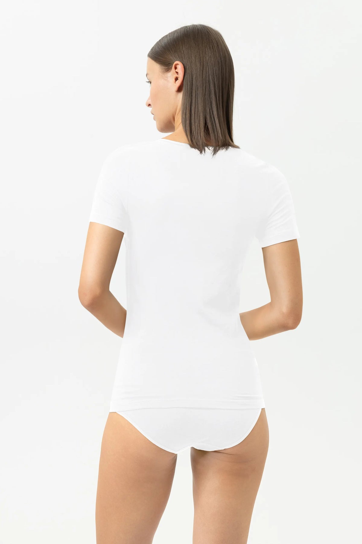 T-Shirt aus Baumwoll-Mix