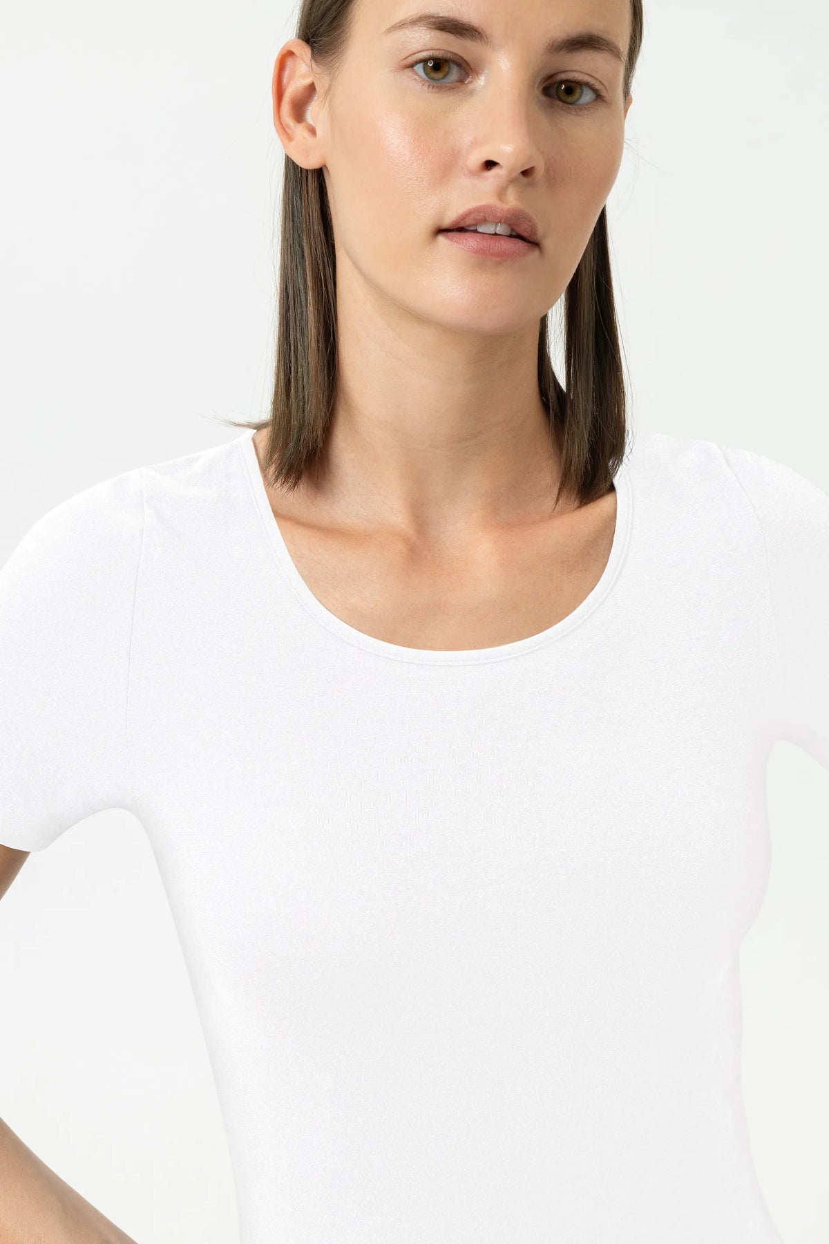 T-Shirt aus Baumwoll-Mix