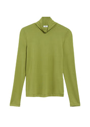 Langarmshirt mit Stehkragen