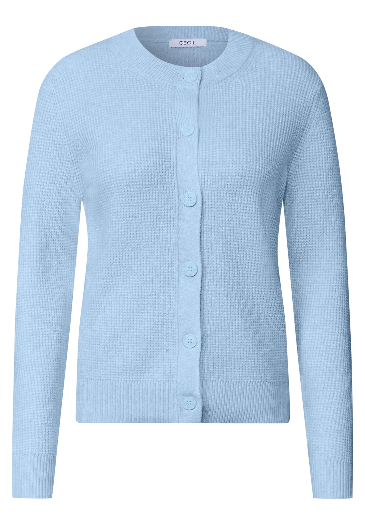Strickcardigan aus Baumwollmix