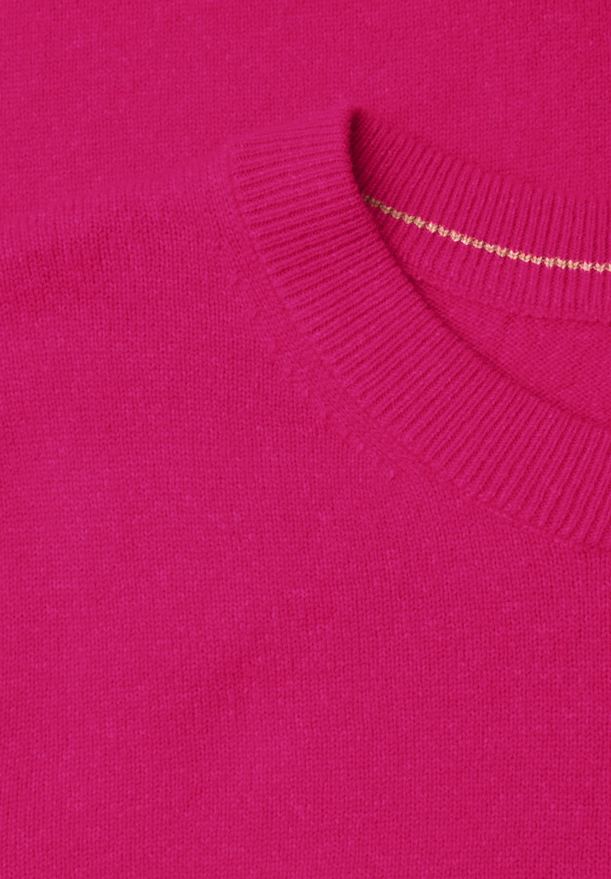 Strickpullover mit Rundhals