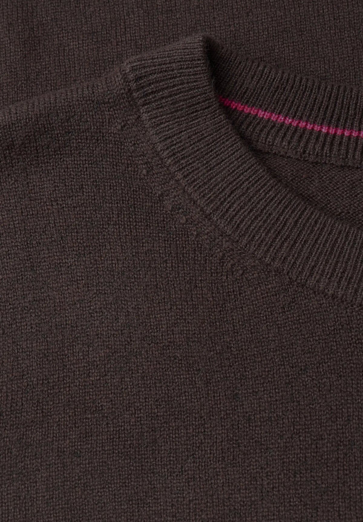 Strickpullover mit Rundhals