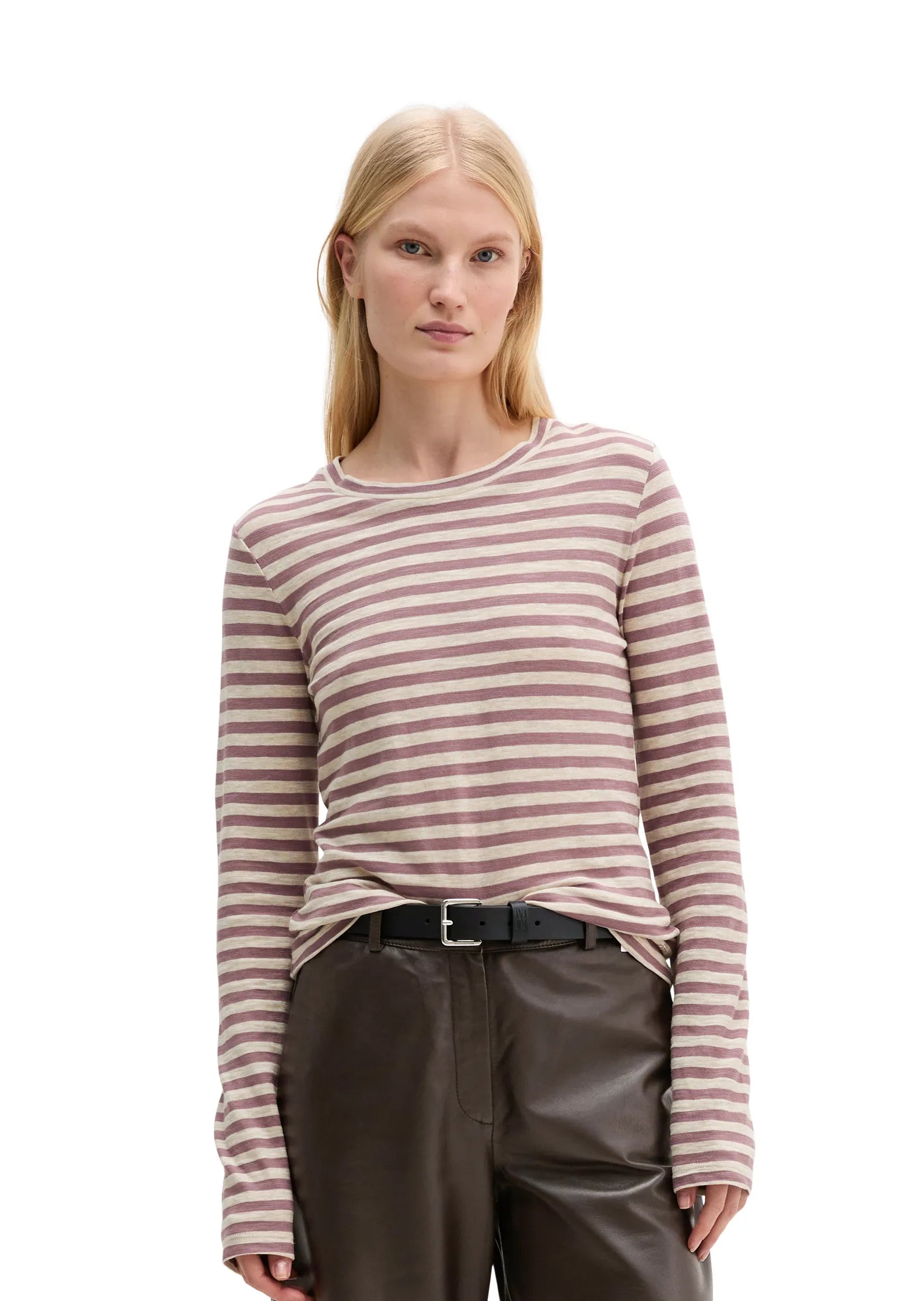 Langarmshirt aus Baumwolle
