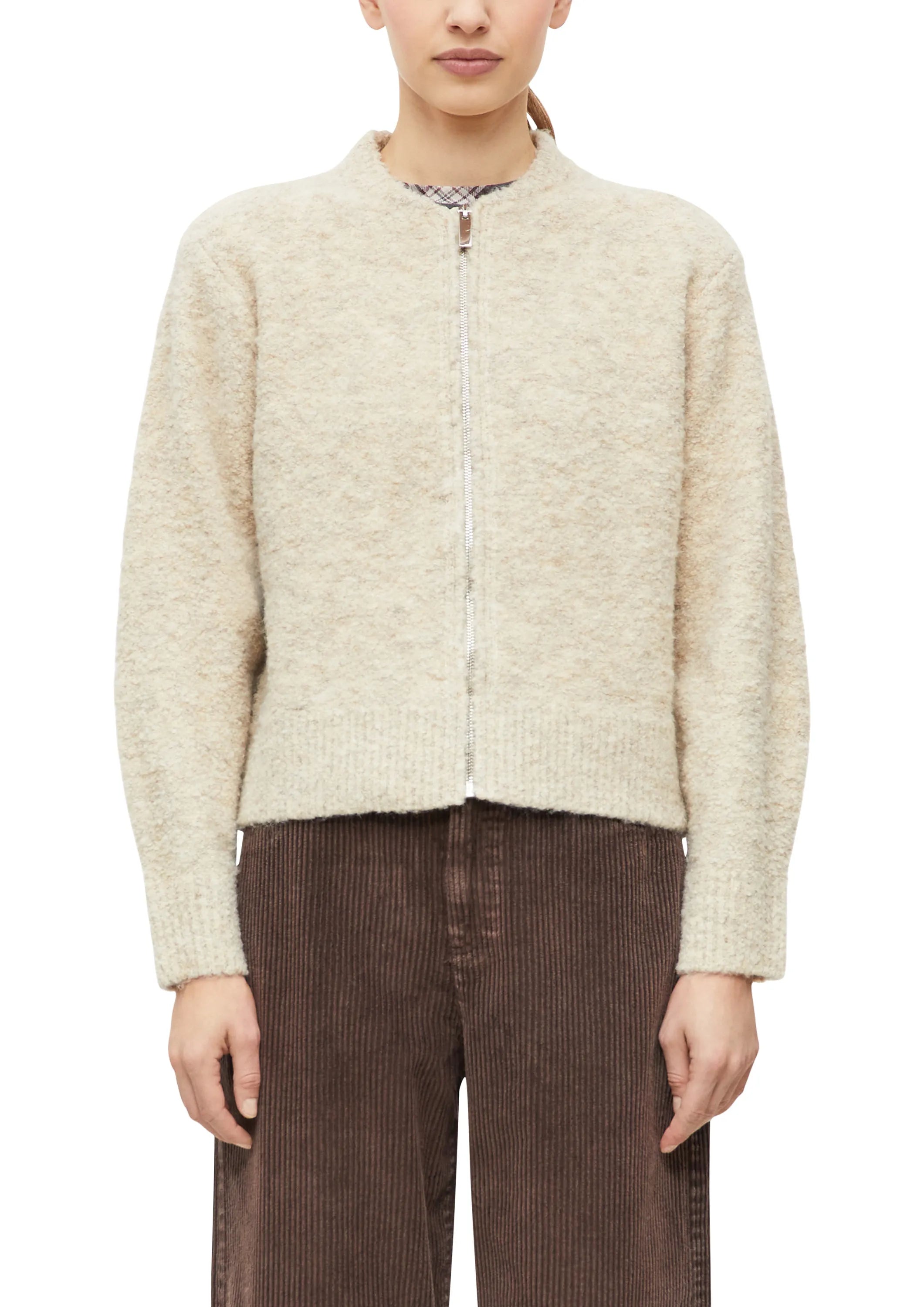 Strickjacke meliert