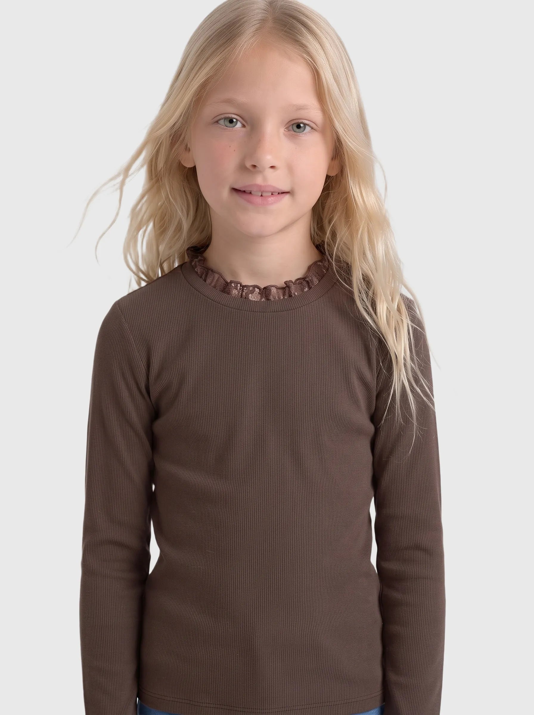 Langarmshirt aus Baumwolle