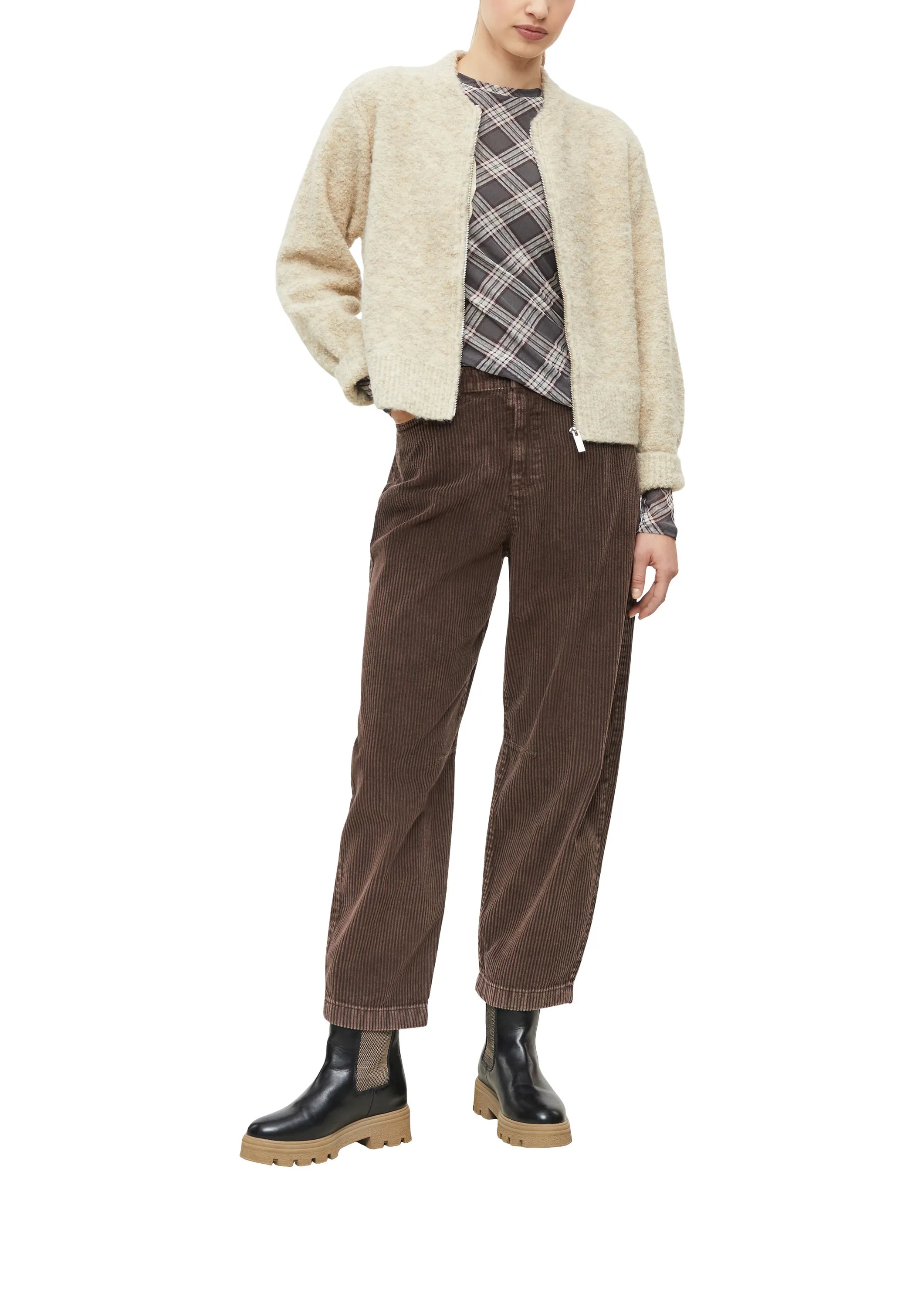 Strickjacke meliert