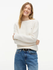 Strickpullover aus Baumwolle