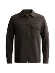 Sweatjacke aus Baumwollmix