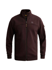 Sweatjacke aus Baumwollmix