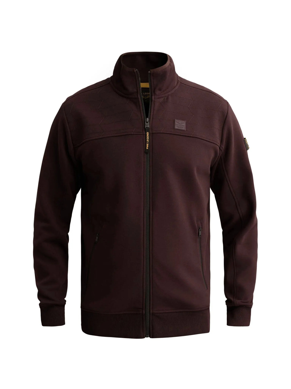 Sweatjacke aus Baumwollmix