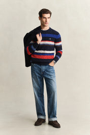 Strickpullover aus Wolle