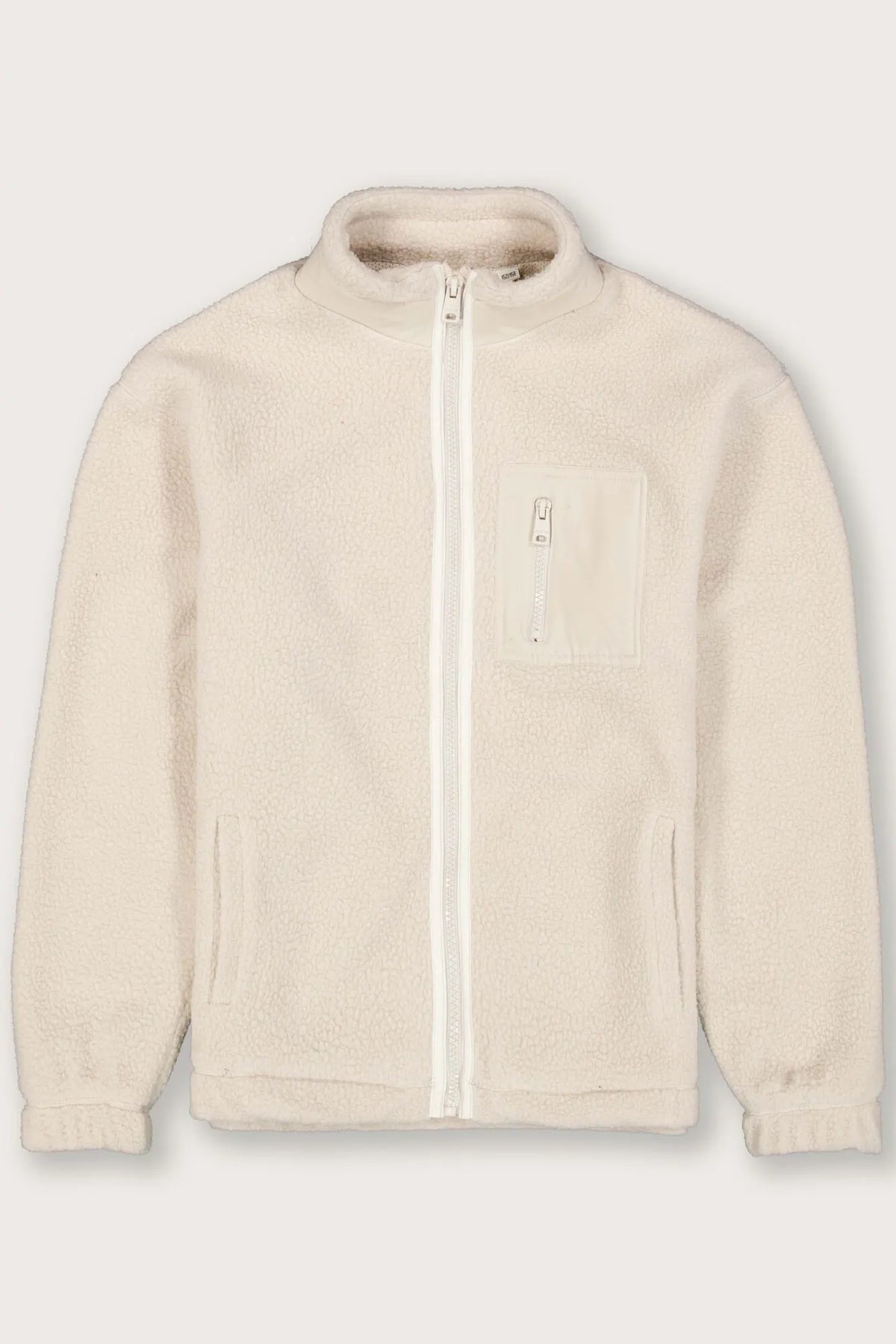Fleecejacke mit Stehkragen