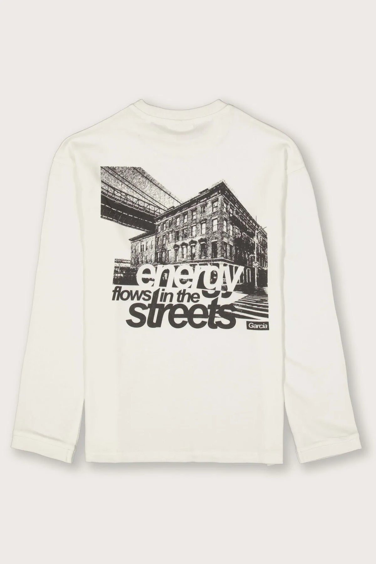 Langarmshirt aus Baumwolle