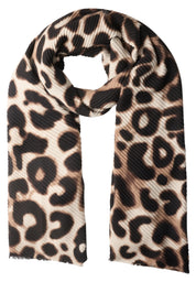 Schal mit Leopardenmuster