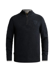 Strickpullover mit Logostick