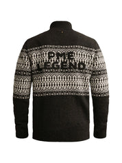 Strickjacke mit Stehkragen