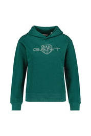 Sweathoodie mit Logoprint