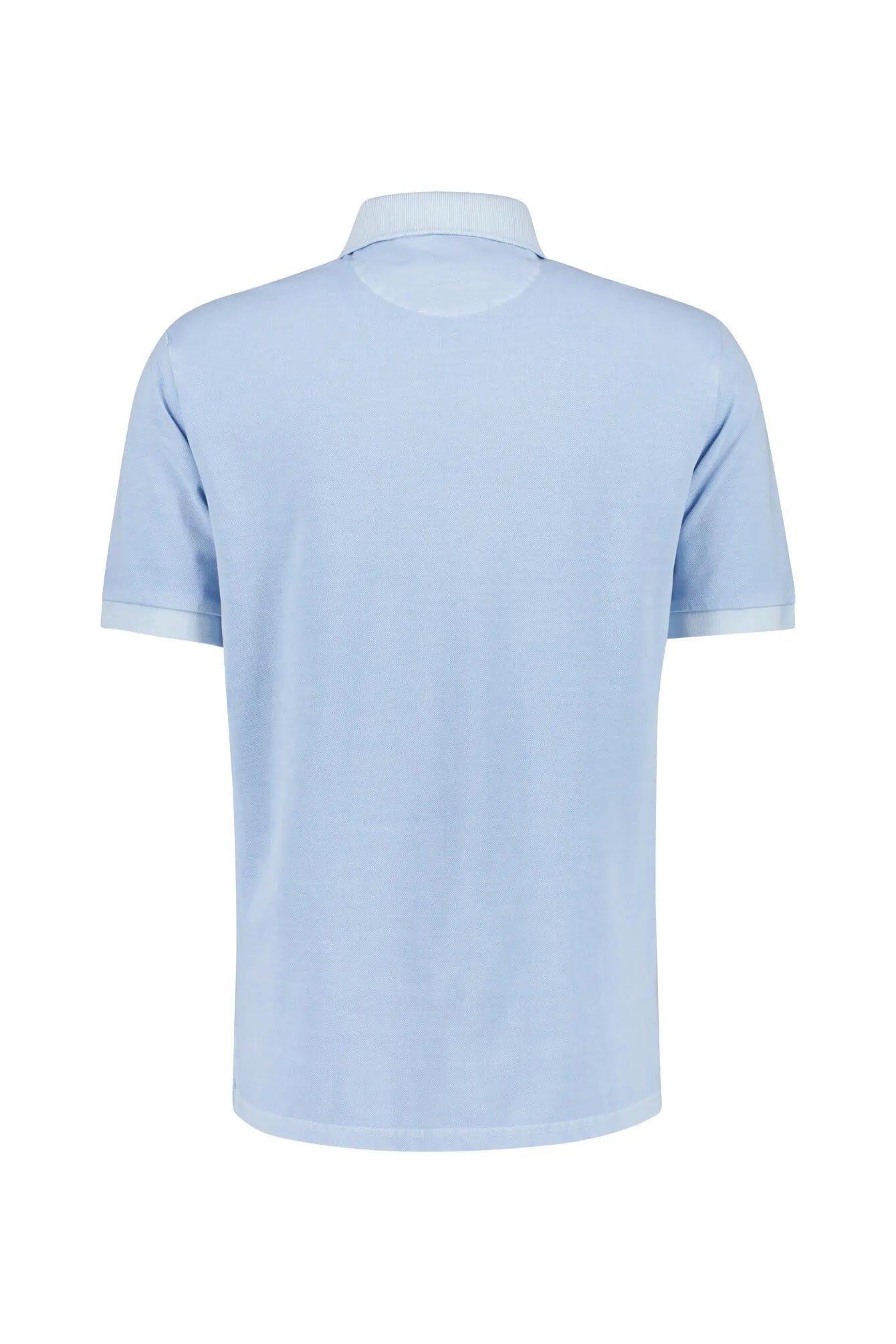 SUNFADED SS POLO, FRESH BLUE