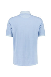 SUNFADED SS POLO, FRESH BLUE