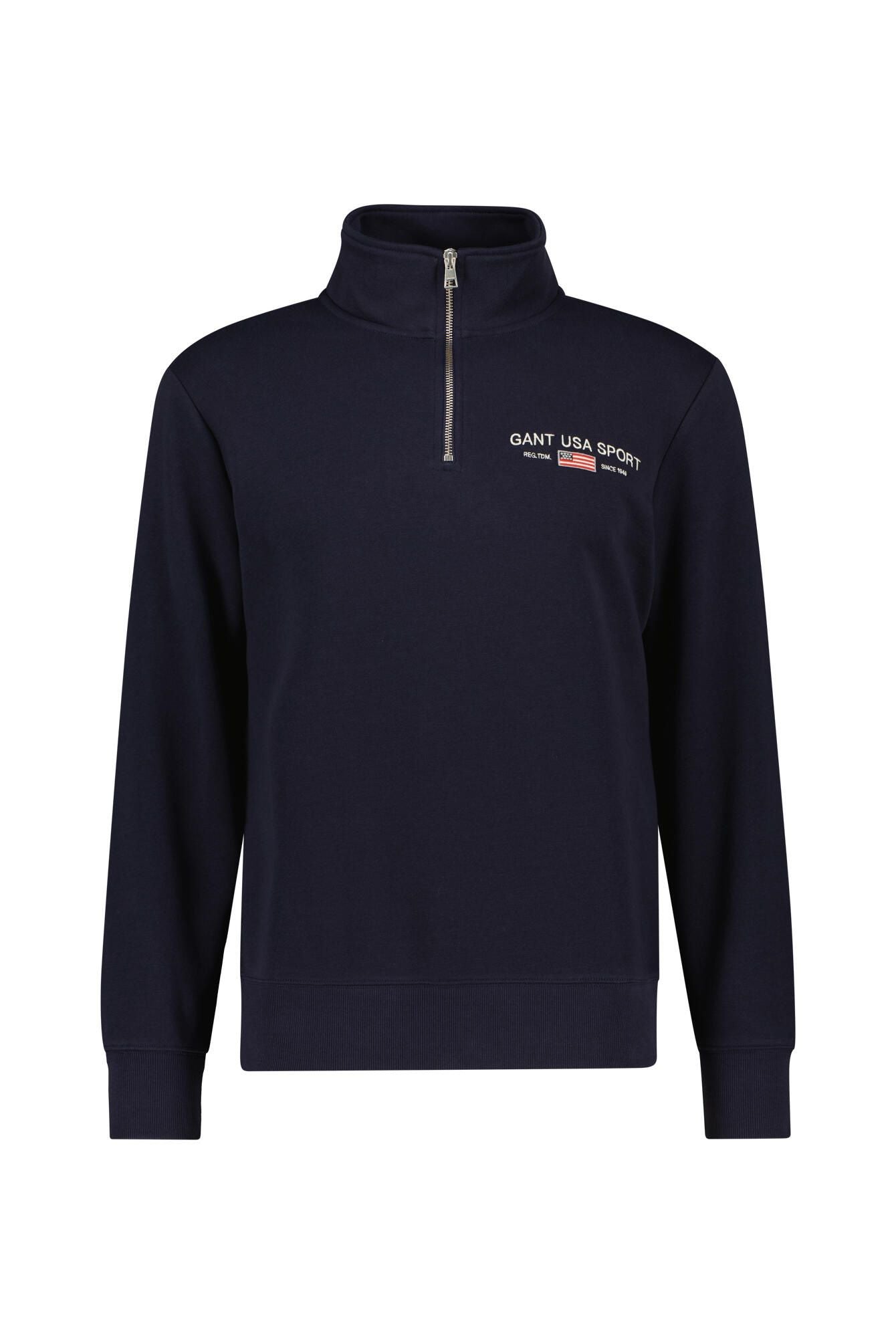 Sweatshirt mit Troyerkragen