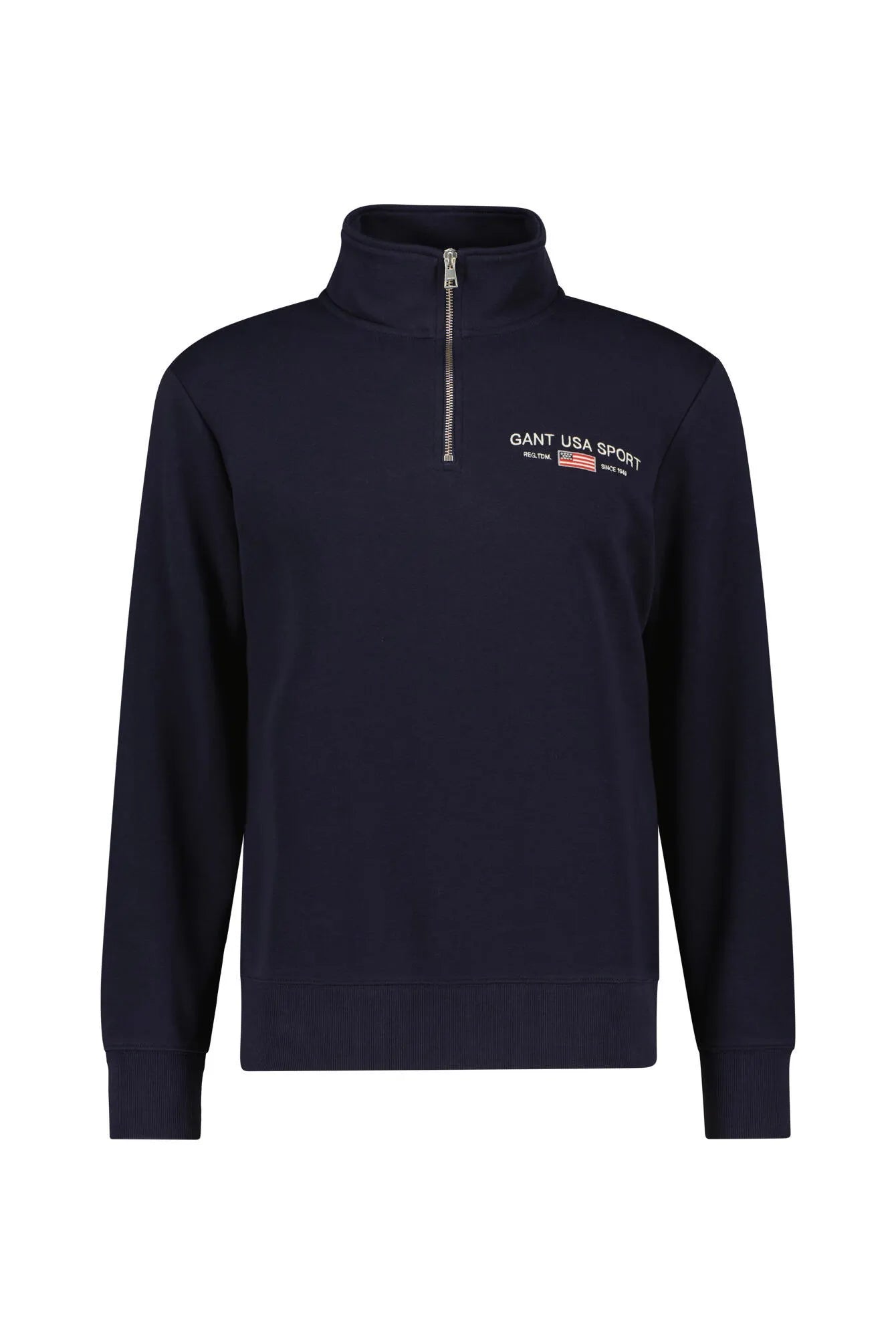 Sweatshirt mit Troyerkragen
