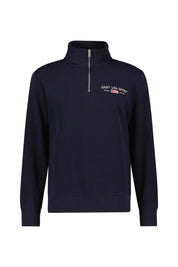 Sweatshirt mit Troyerkragen