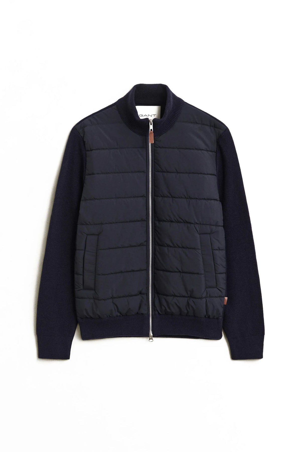 Hybridjacke aus Wollmix