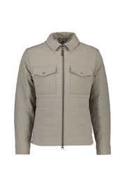 Steppjacke mit aufliegendem Kragen