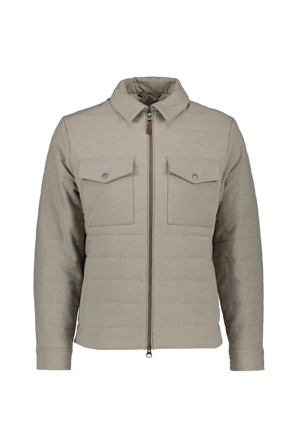 Steppjacke mit aufliegendem Kragen