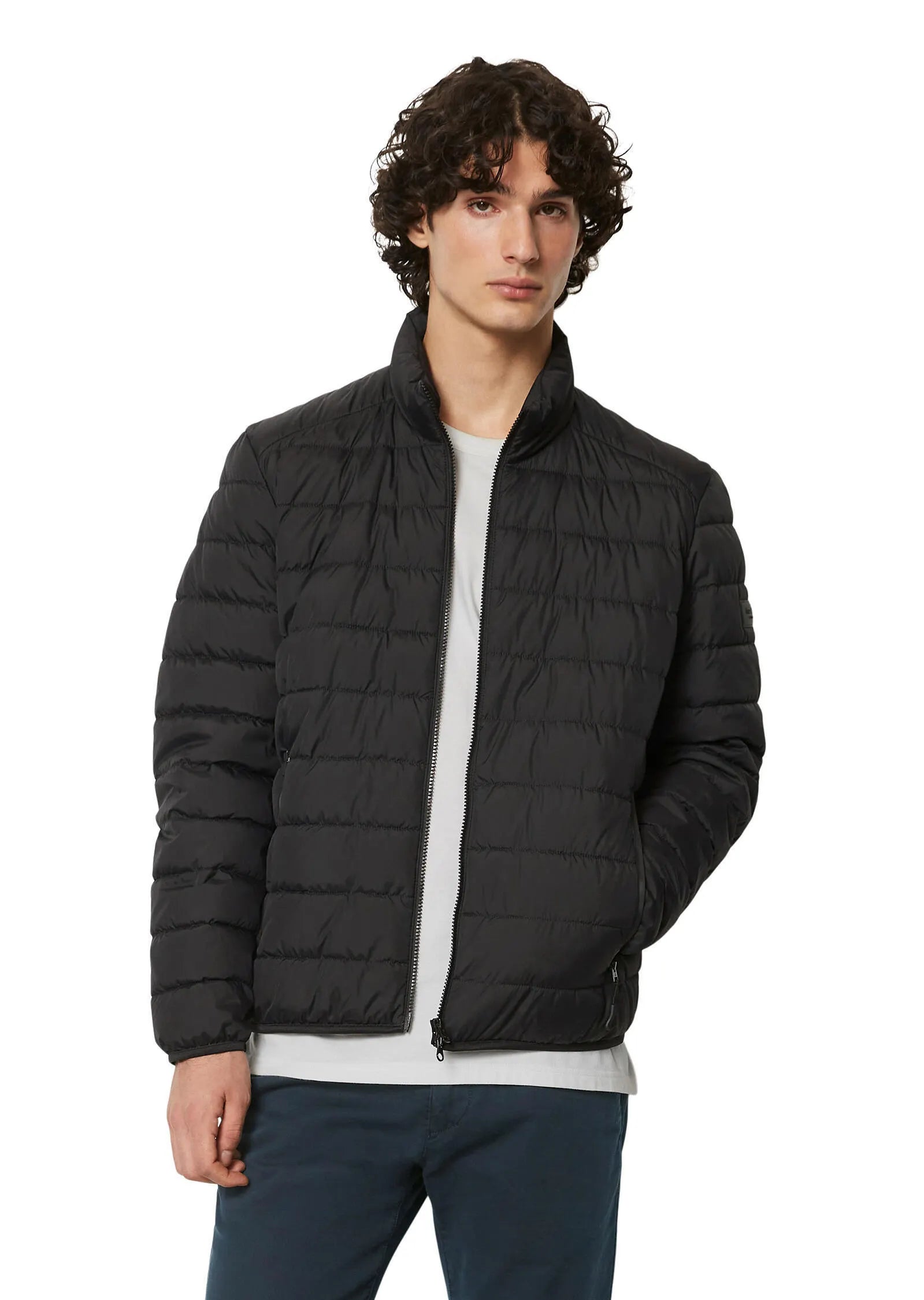 Steppjacke mit Stehkragen