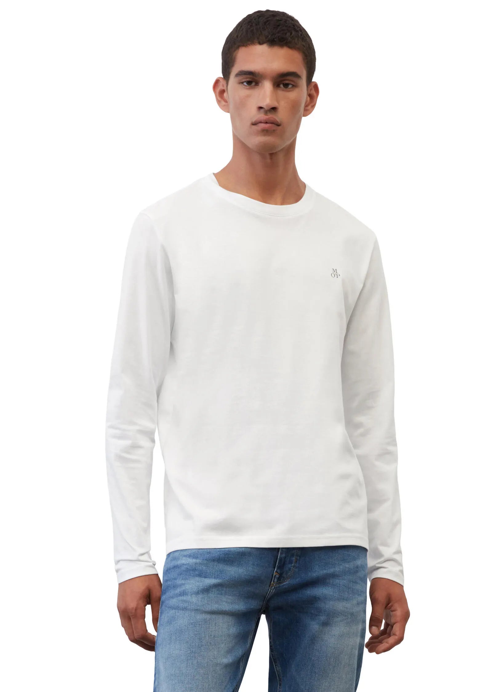 Langarmshirt aus Baumwolle