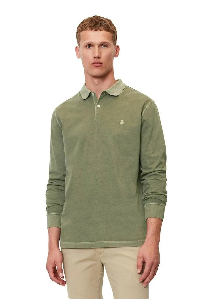 Sweatshirt mit Polokragen
