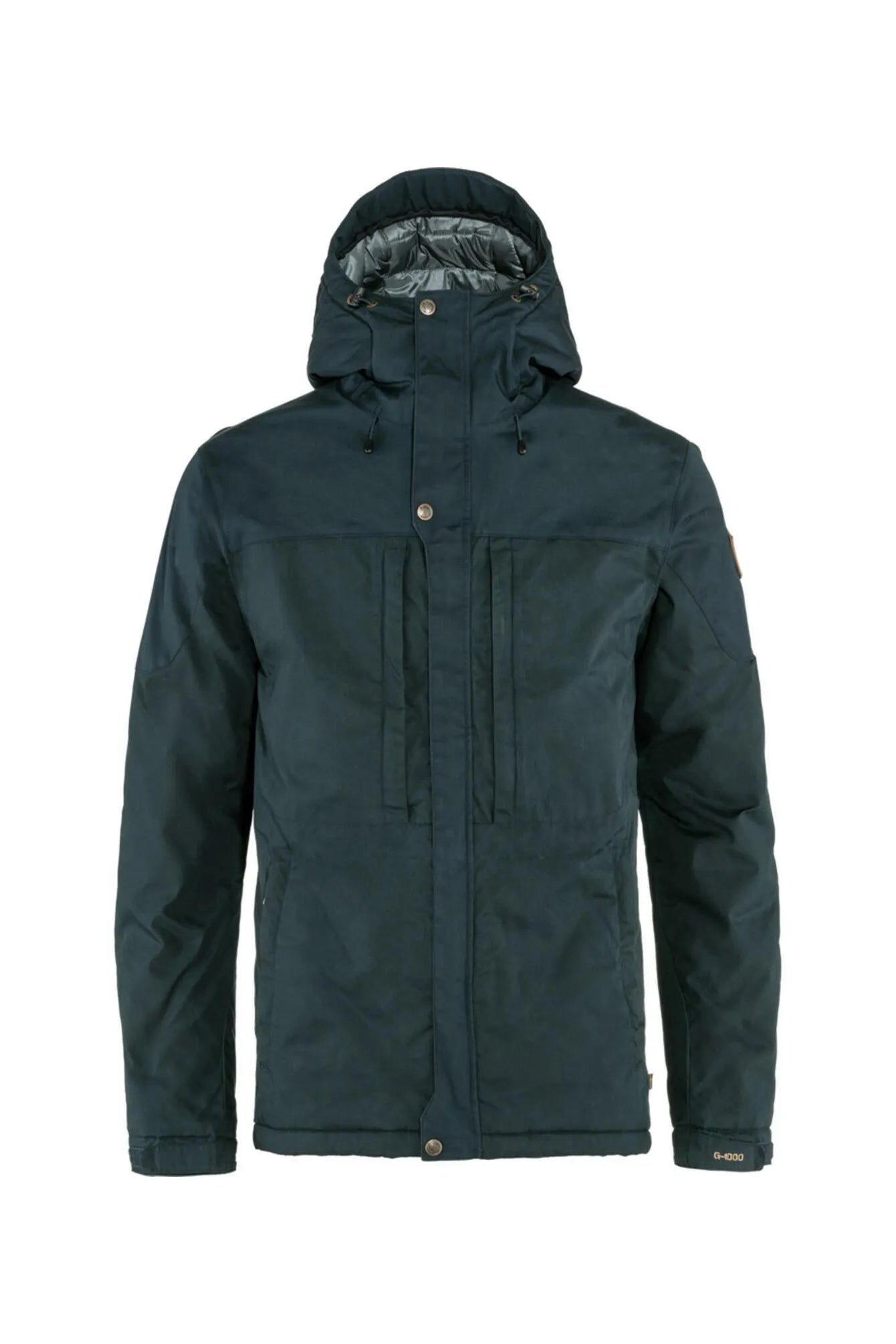 Wattierte Regenjacke