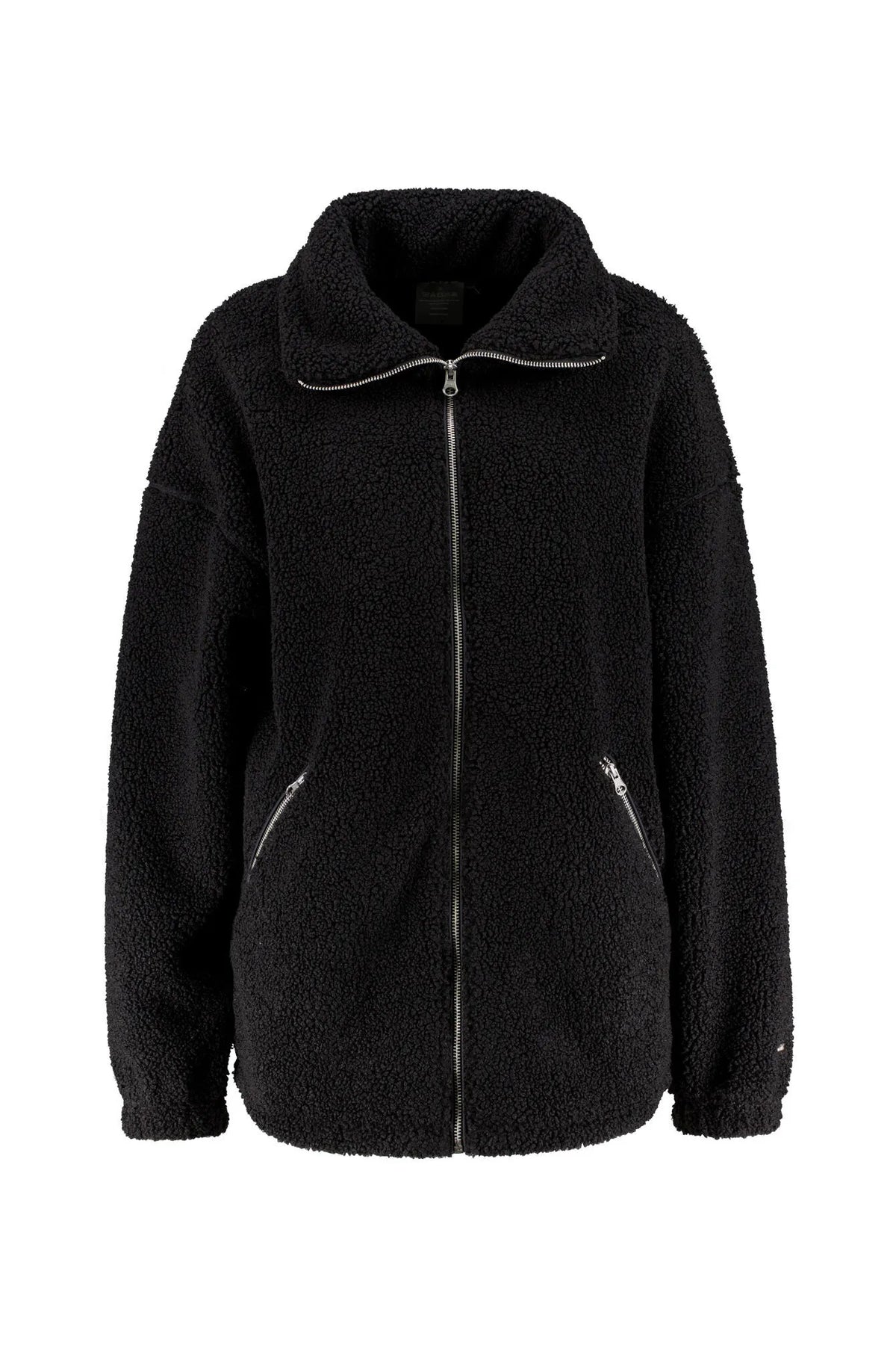 Teddy-Jacke mit Stehkragen