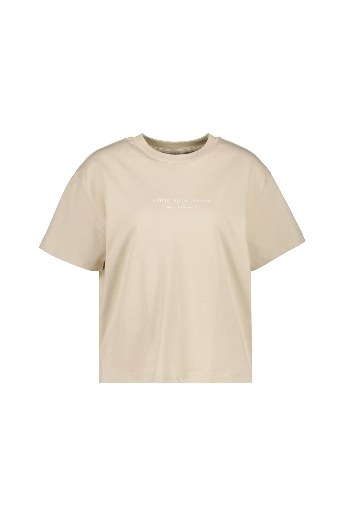 T-Shirt aus Baumwolle Boxy Fit