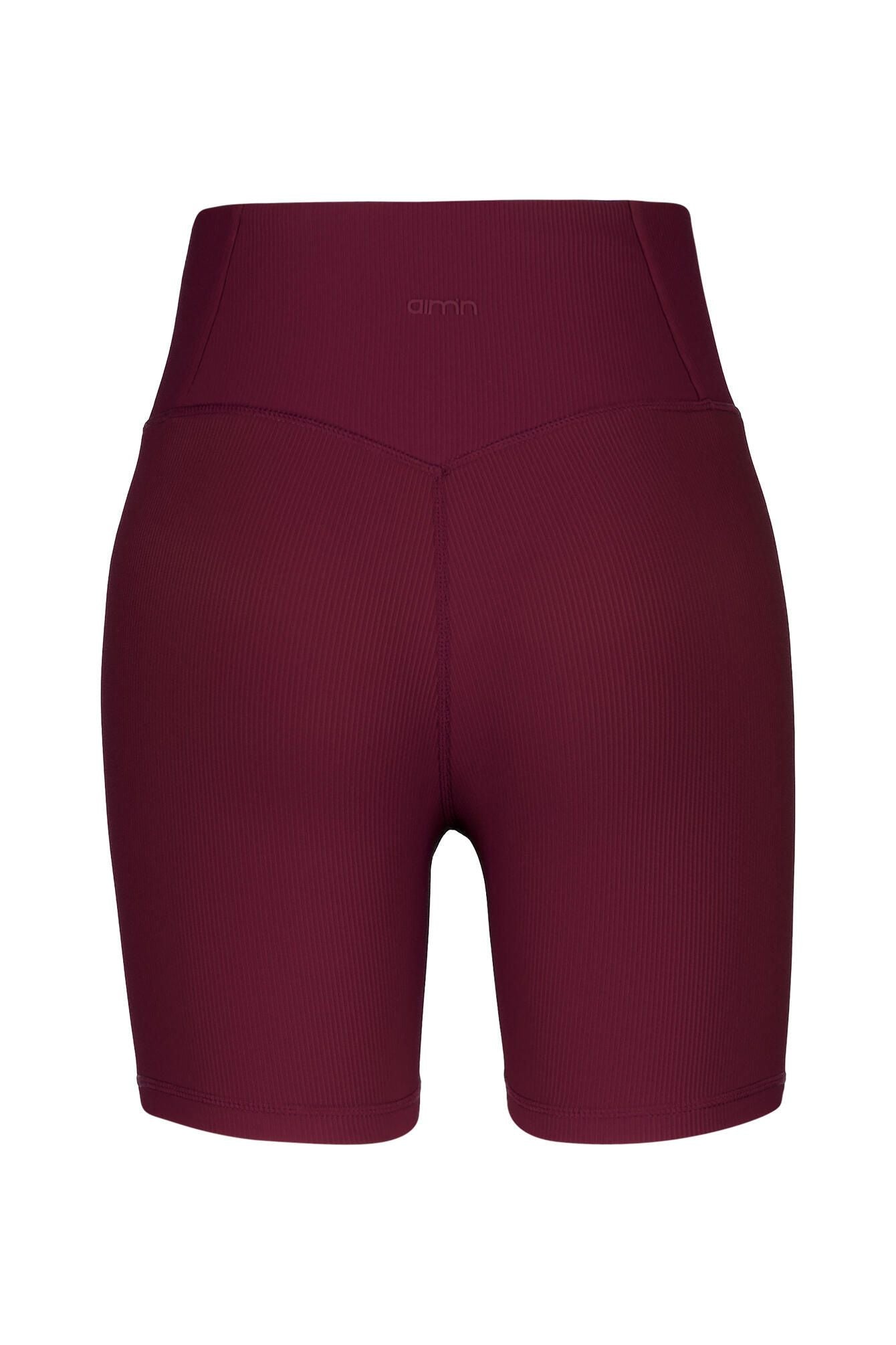 Funktionsshorts gerippt